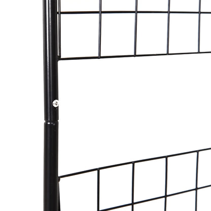 8FT Metal Garden Arch, Decorative Arbor Trellis for Plants, Black Garden Arches at Gallery Canada