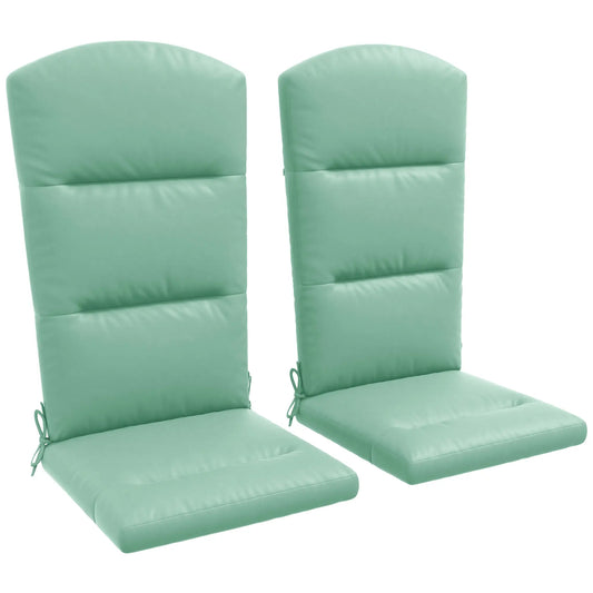 Adirondack Chair Cushions, Set of 2, Green Patio Chair Cushions Green at Gallery Canada