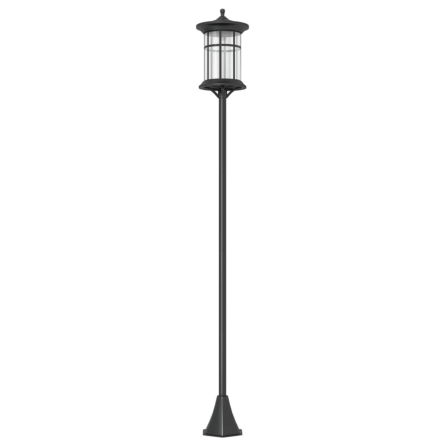 72" Solar Post Light, LED Outdoor Lamp, Waterproof IP44, Cool White Solar Post Lamps at Gallery Canada