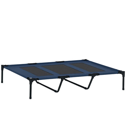 48" X 36" X 9" Elevated Pet Bed with Carrying Bag, Dark Blue Elevated Dog Beds at Gallery Canada