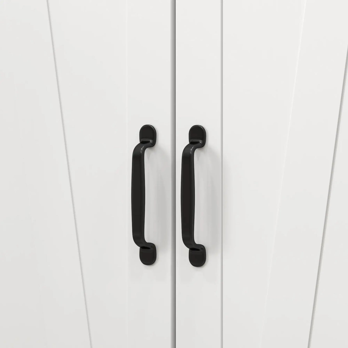 Farmhouse Kitchen Pantry Cabinet, Adjustable Shelves, White Kitchen Pantry Cabinets at Gallery Canada