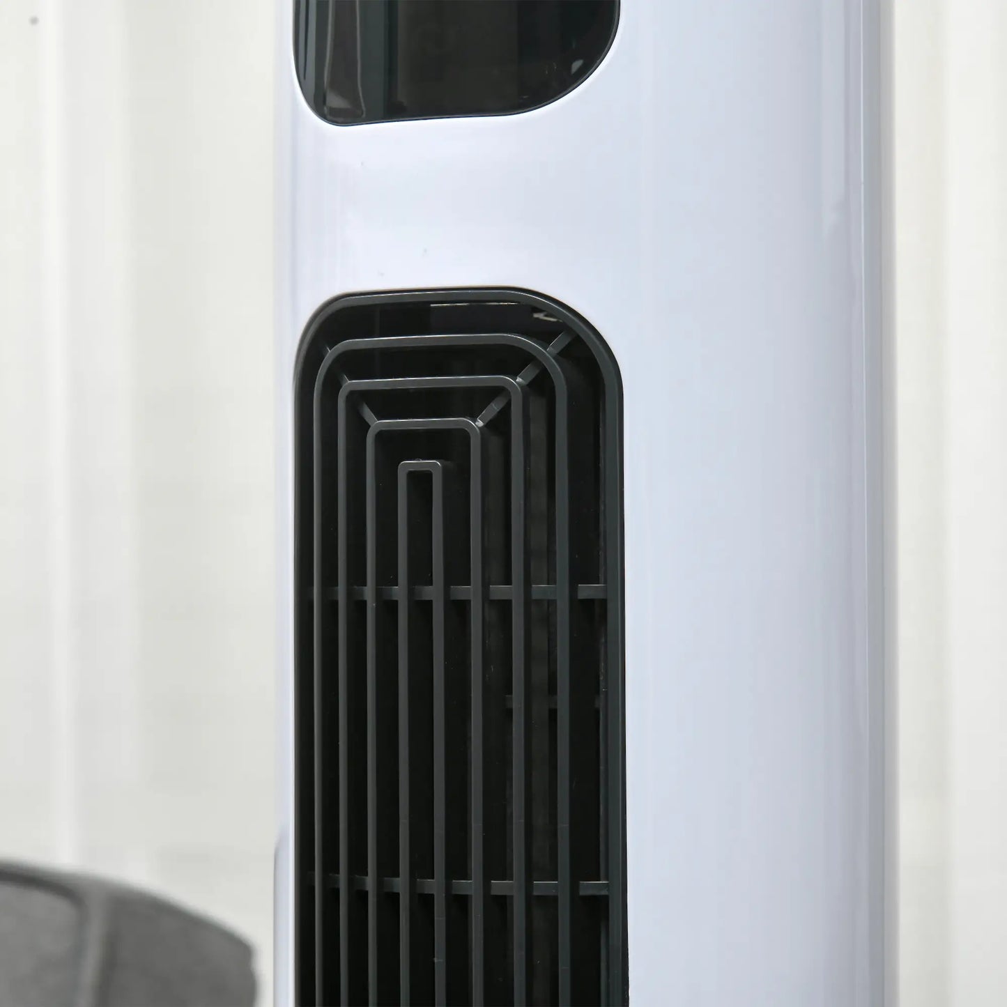 Freestanding Tower Fan, Oscillating, 3 Speed, 12h Timer, LED Panel, Remote, White Tower Fans at Gallery Canada
