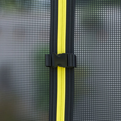 8ft Trampoline, ASTM Certified, Circular Base, Enclosure Net, Ladder Trampolines at Gallery Canada