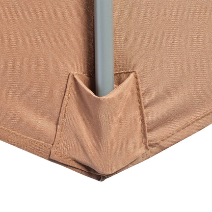 9.6ft Offset Patio Umbrella, Hanging Parasol, Crank, Base Cantilever Umbrellas at Gallery Canada