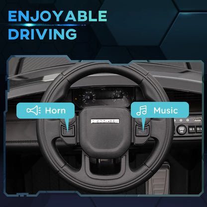 Land Rover Discovery Sport Licensed 12V Ride On Car, Black Electric Toy Cars at Gallery Canada