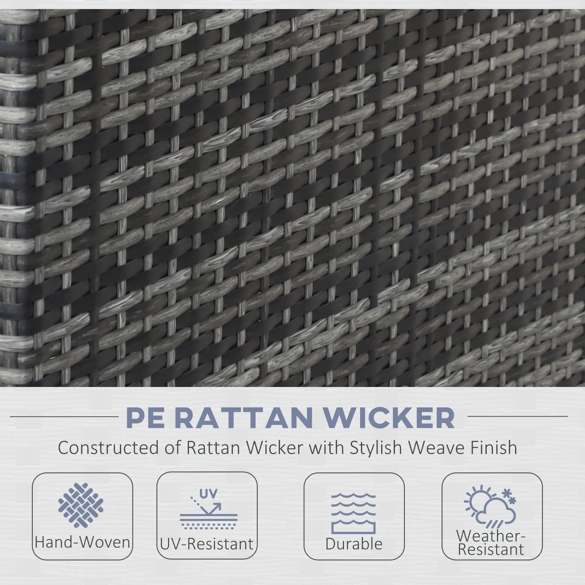 4 Piece Patio Furniture Set, Coffee Table, Corner Table, Backyard, Porch Patio Furniture Sets at Gallery Canada