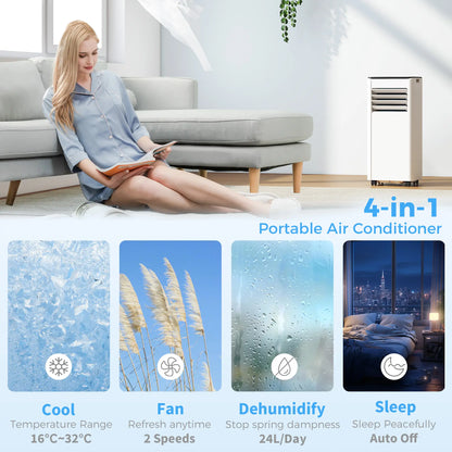 10000 BTU Portable AC, Dehumidifier, Fan, WiFi Voice Remote, 441 Sq. ft Air Conditioner at Gallery Canada