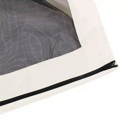 Mosquito Netting For Gazebo, 10' x 13', Black Screen Walls With Zippers, Black Gazebo Sidewalls at Gallery Canada