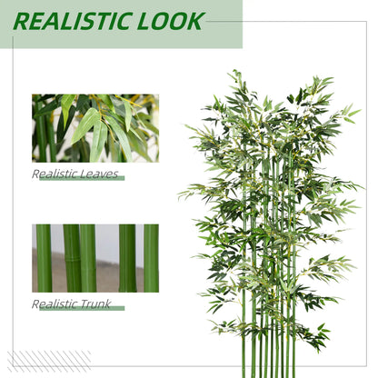 5ft Artificial Bamboo Tree, Faux Plant, Pine Wood Base, Indoor Decor Artificial Trees at Gallery Canada