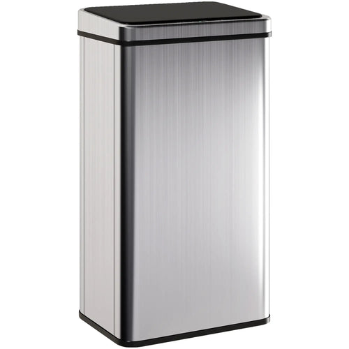 13.2 Gallon Automatic Garbage Can, Soft Close Lid, Touchless Trash Can