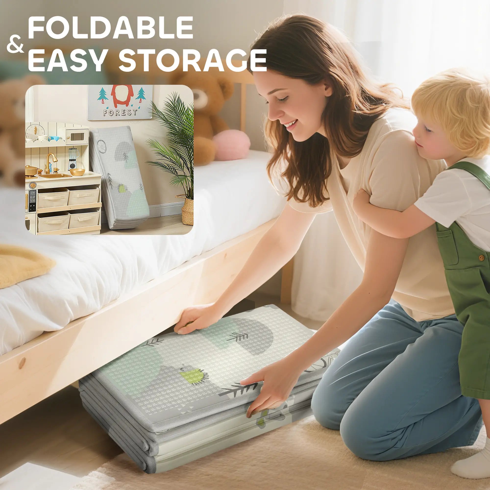 Foldable Baby Plat Mat, 77