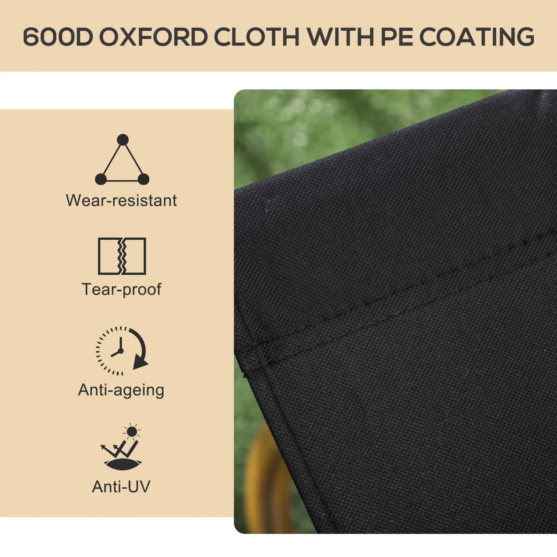 Lightweight Folding Camping Chair, Portable Armchair, Black Picnic Tables & Camping Chairs at Gallery Canada