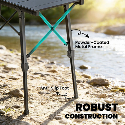Heavy Duty Folding Picnic Table, Removable Plates, Non-Slip Feet Picnic Tables & Camping Chairs at Gallery Canada