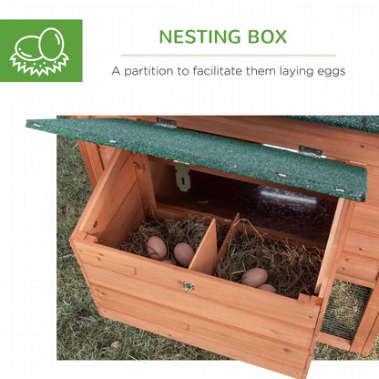 69 Wooden Chicken Coop, Rabbit Hutch, Outdoor Poultry Cage, Yellow and Green Chicken Coops at Gallery Canada