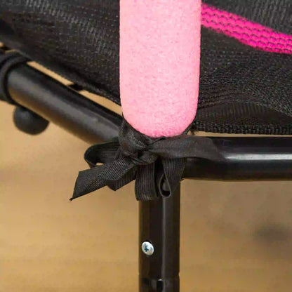 64" Kids Trampoline, Indoor Outdoor Bouncer, Enclosure Net, Pink Trampolines at Gallery Canada