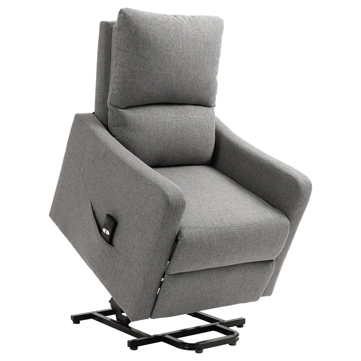 Electric Lift Recliner Chair, Power Chaise Lounge, Remote Control, Side Pocket Electric Power Lift Chairs at Gallery Canada