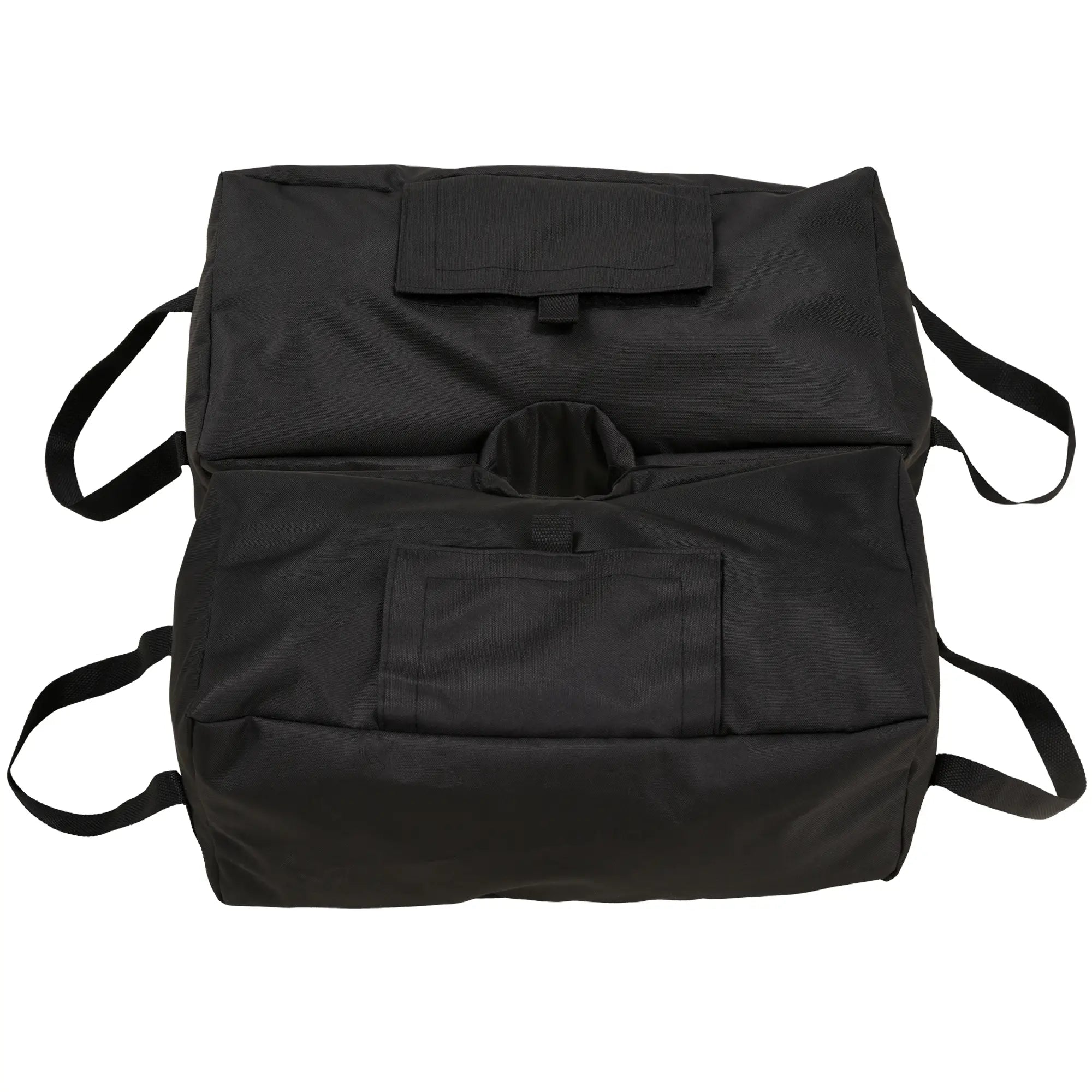 2pc Umbrella Base, 55lbs, Weight Bag With Scoop, Black Umbrella Bases Black at Gallery Canada