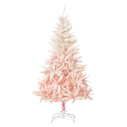 5ft Artificial Christmas Tree, Automatic Open, Pink, White Artificial Christmas Trees at Gallery Canada