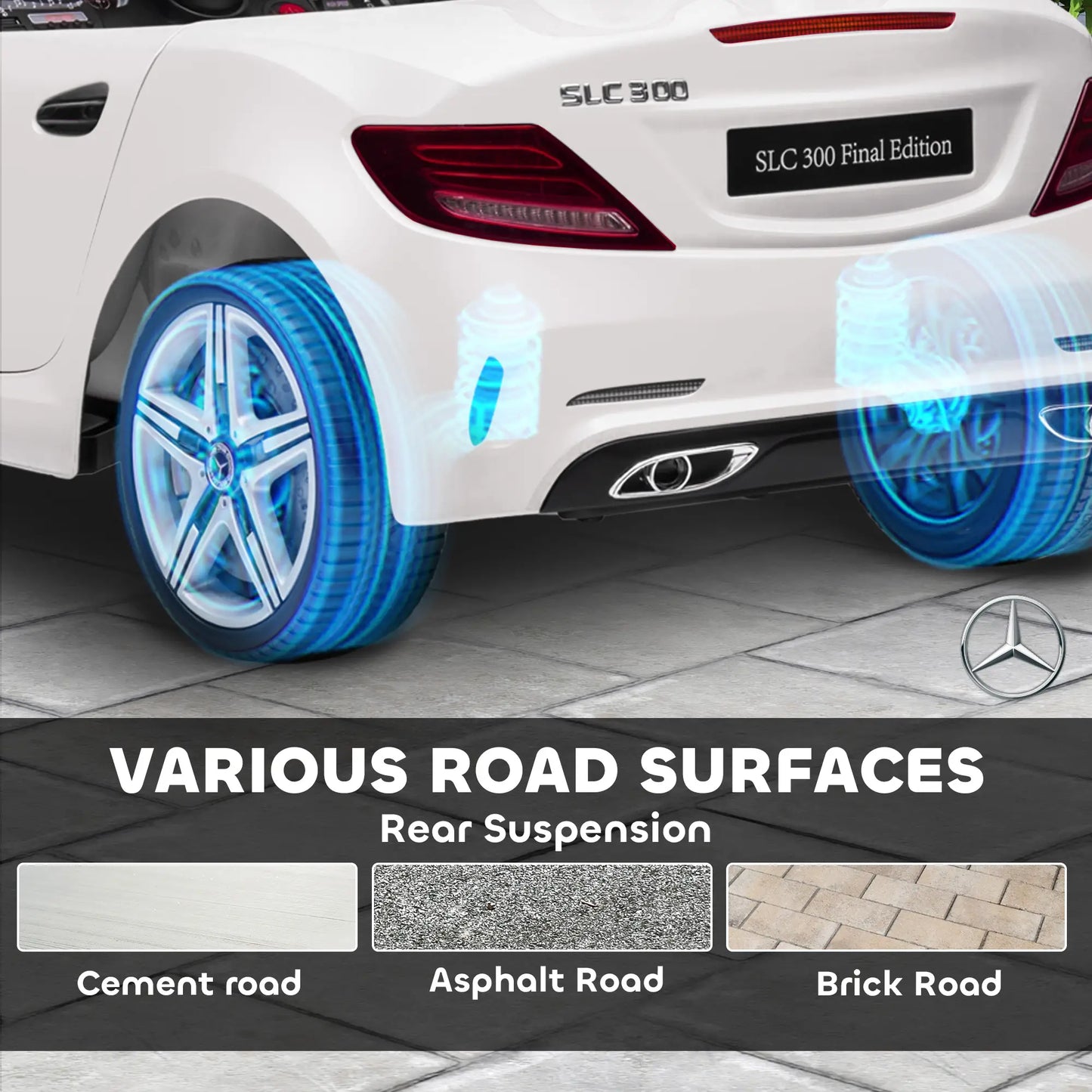 12V Ride On Car, Parent Remote Control, For 3-6 Years, White Electric Toy Cars at Gallery Canada
