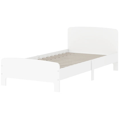 Toddler Bed Frame, 3-12 Years, White Kids Bedroom Furniture White at Gallery Canada