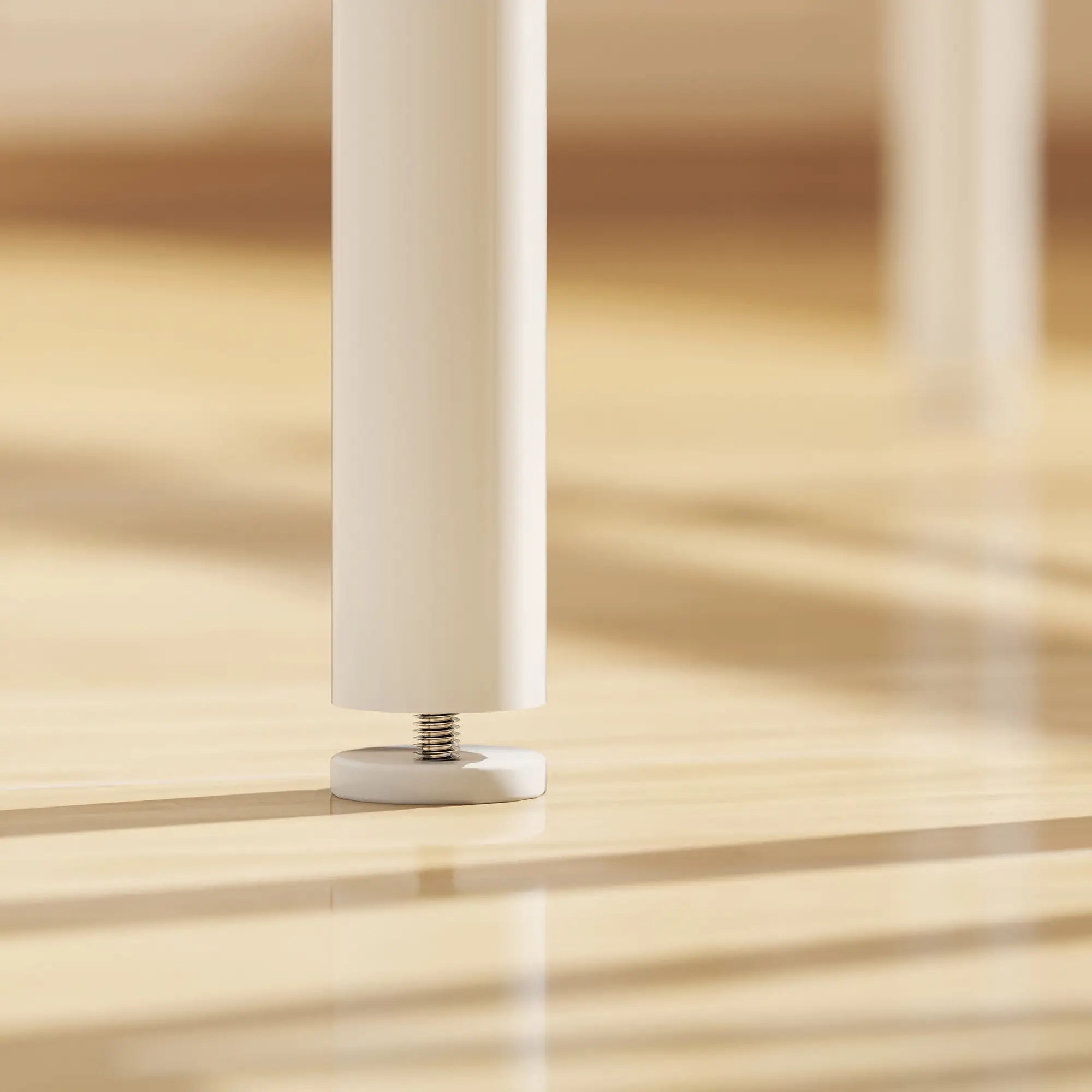 3-Piece Counter Height Bar Table Set, 1 Table 2 Stools, White Oak, White Bar Sets at Gallery Canada