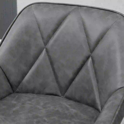 Retro Bar Stools Set of 2, 30" (76 cm.), Kitchen Island Chairs with Backs, Grey Bar Stools at Gallery Canada