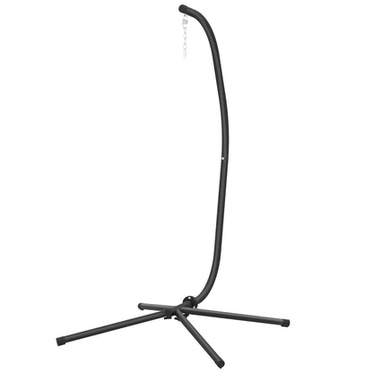 Heavy Duty Hanging Egg Chair Stand, 330lbs Weight, Black Hammock Stands Black at Gallery Canada