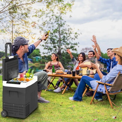 12V Car Fridge, 42 Quart (40L) Portable Cooler, 12V/24V DC, 100-240V AC Car Coolers at Gallery Canada