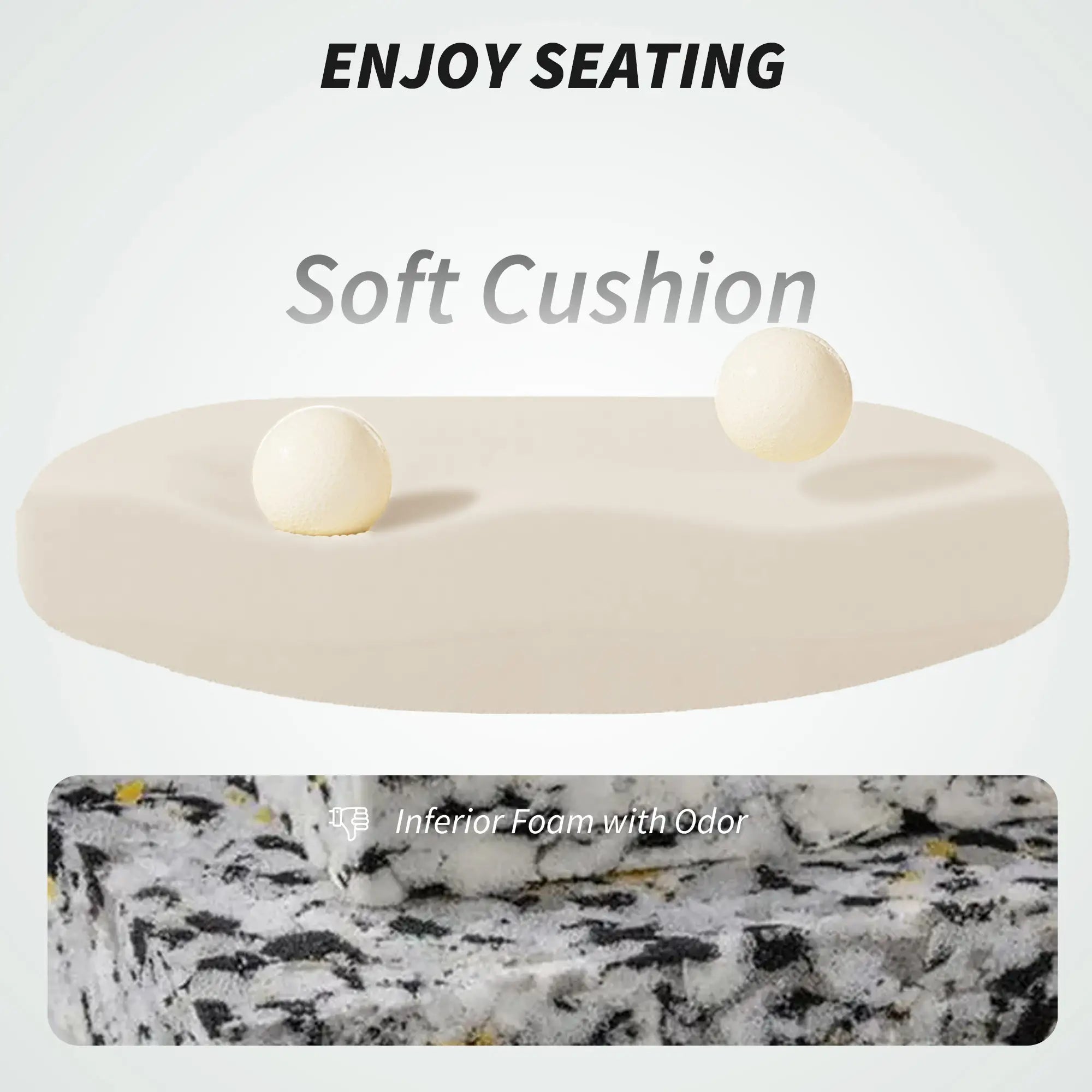 Ergonomic Office Chair, Mesh Reclining Desk Chair, Adjustable Lumbar Support, Headrest, Beige Office Chairs at Gallery Canada