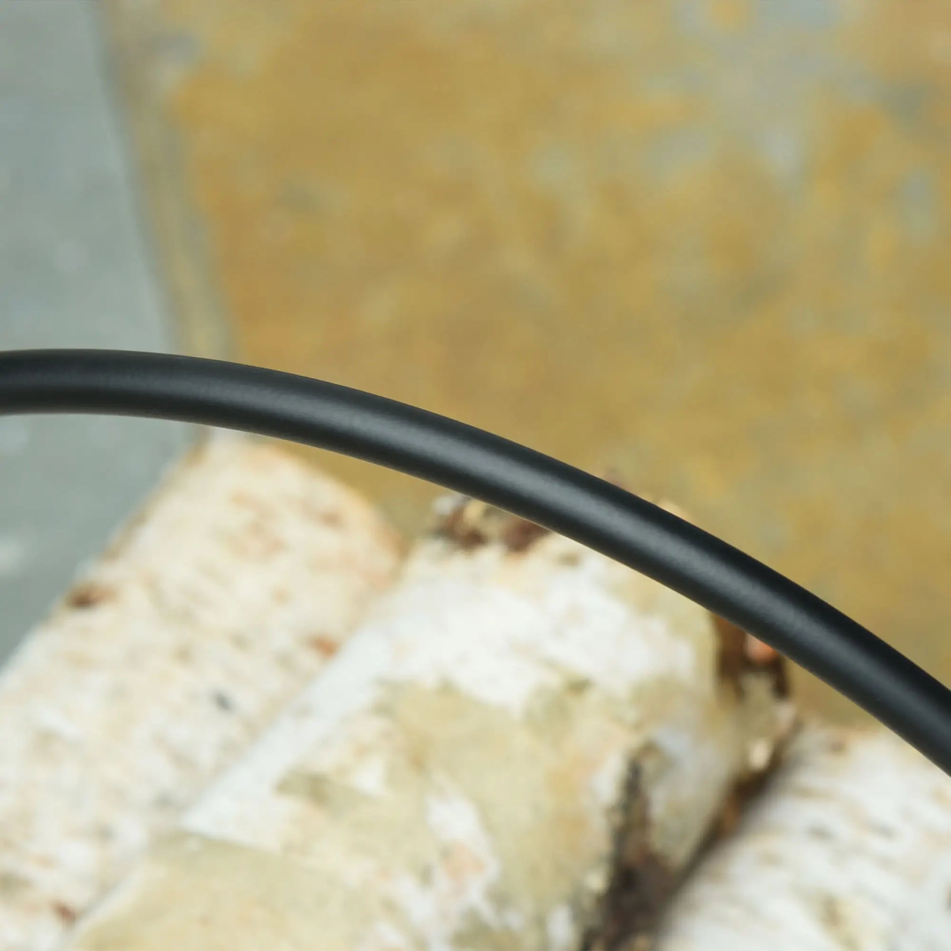 16" Firewood Log Rack, Curved Fireplace Holder, Black Firewood Racks at Gallery Canada