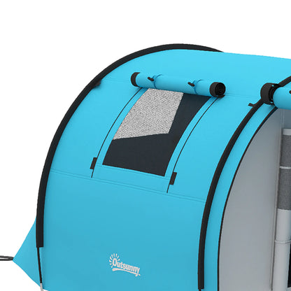 3-4 Person 2 Room Camping Tent, 3000Mm Waterproof, Sky Blue Camping Tents at Gallery Canada