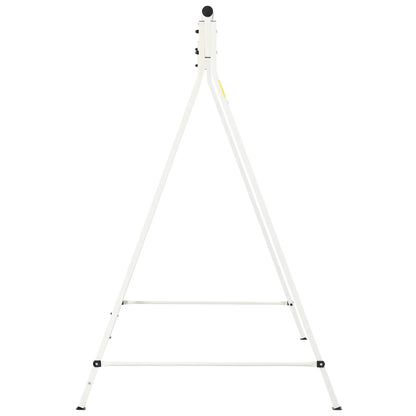 Metal Swing Stand, Hanging Chair Frame, 528 LBS, Backyard, Patio, Lawn, White Hammock Stands at Gallery Canada