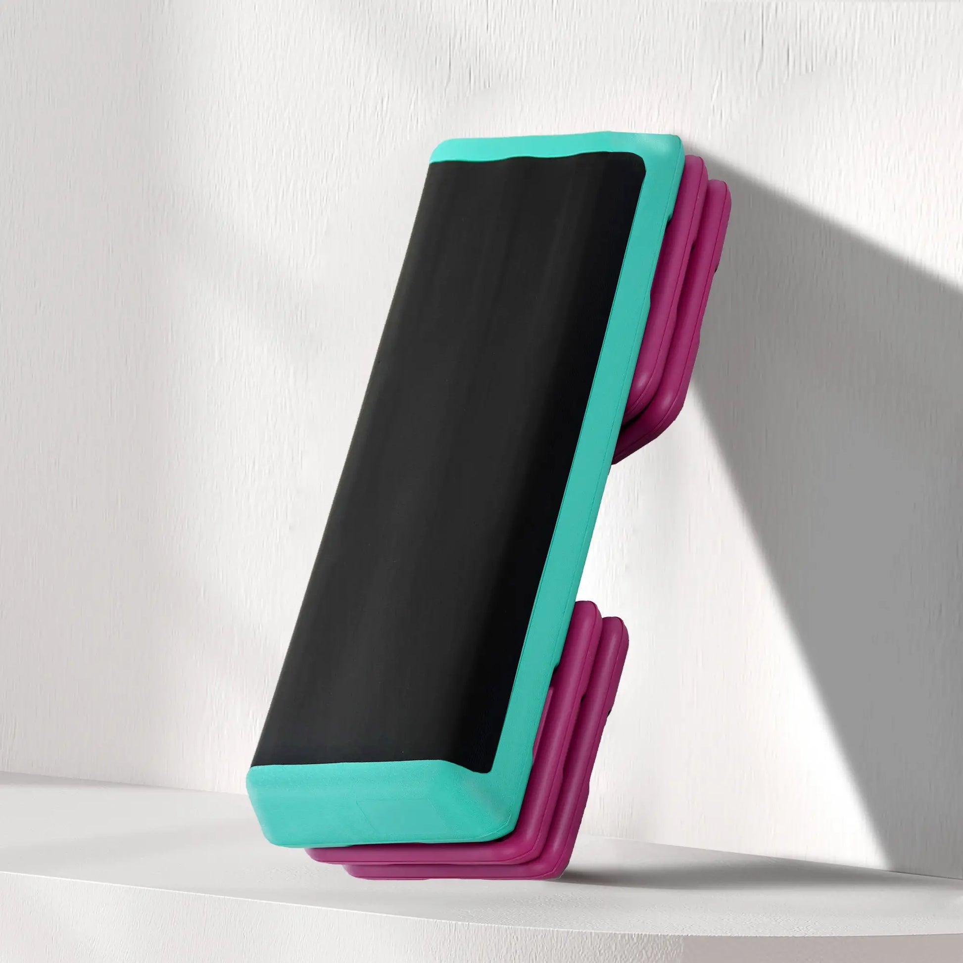3.9"/5.9"/7.9" Aerobic Stepper, Non-Slip Top, Indoor Outdoor, Multicolour Aerobic Equipment at Gallery Canada