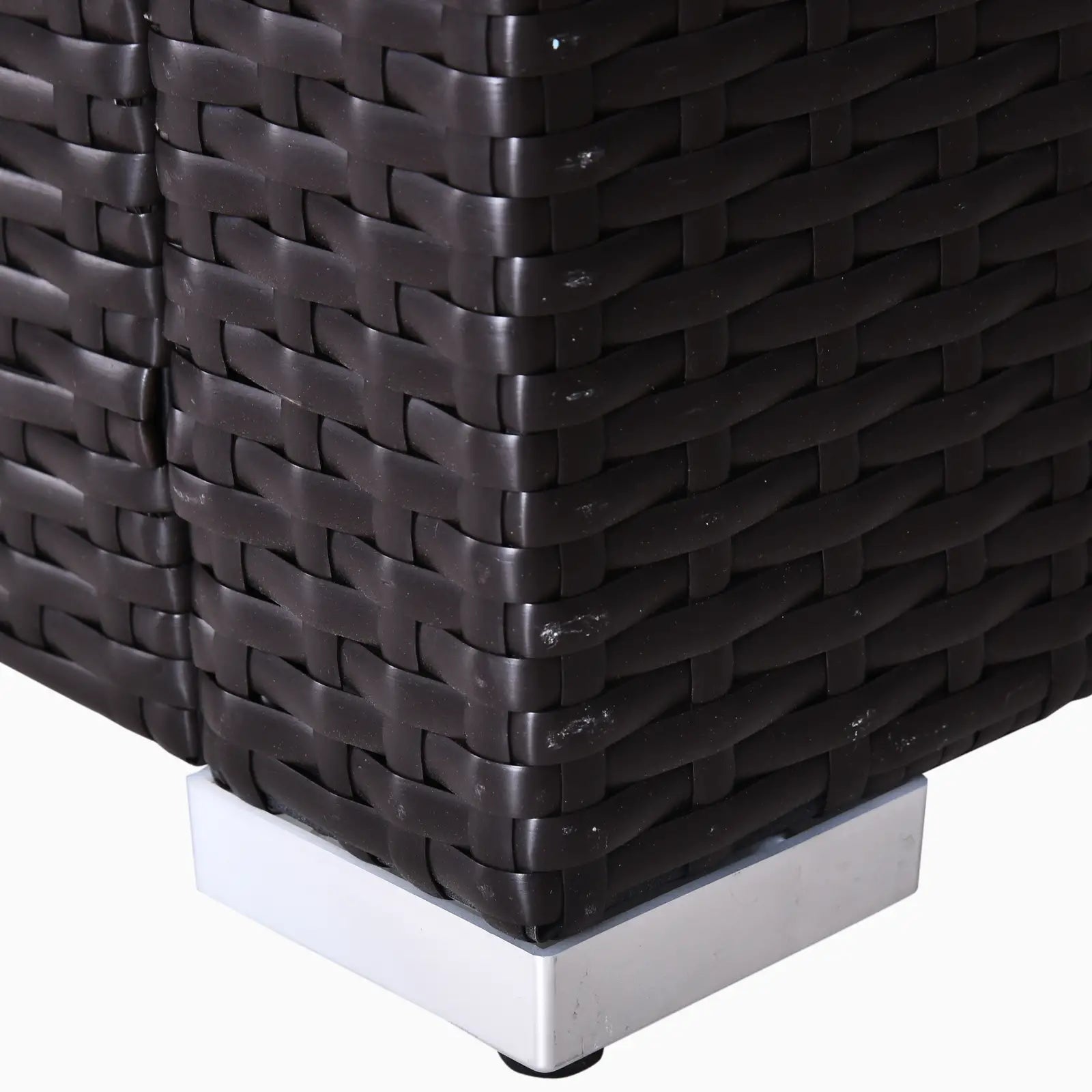 7-Piece Outdoor Rattan Furniture Set, Patio Wicker Sectional Sofa, Blue Patio Furniture Sets at Gallery Canada