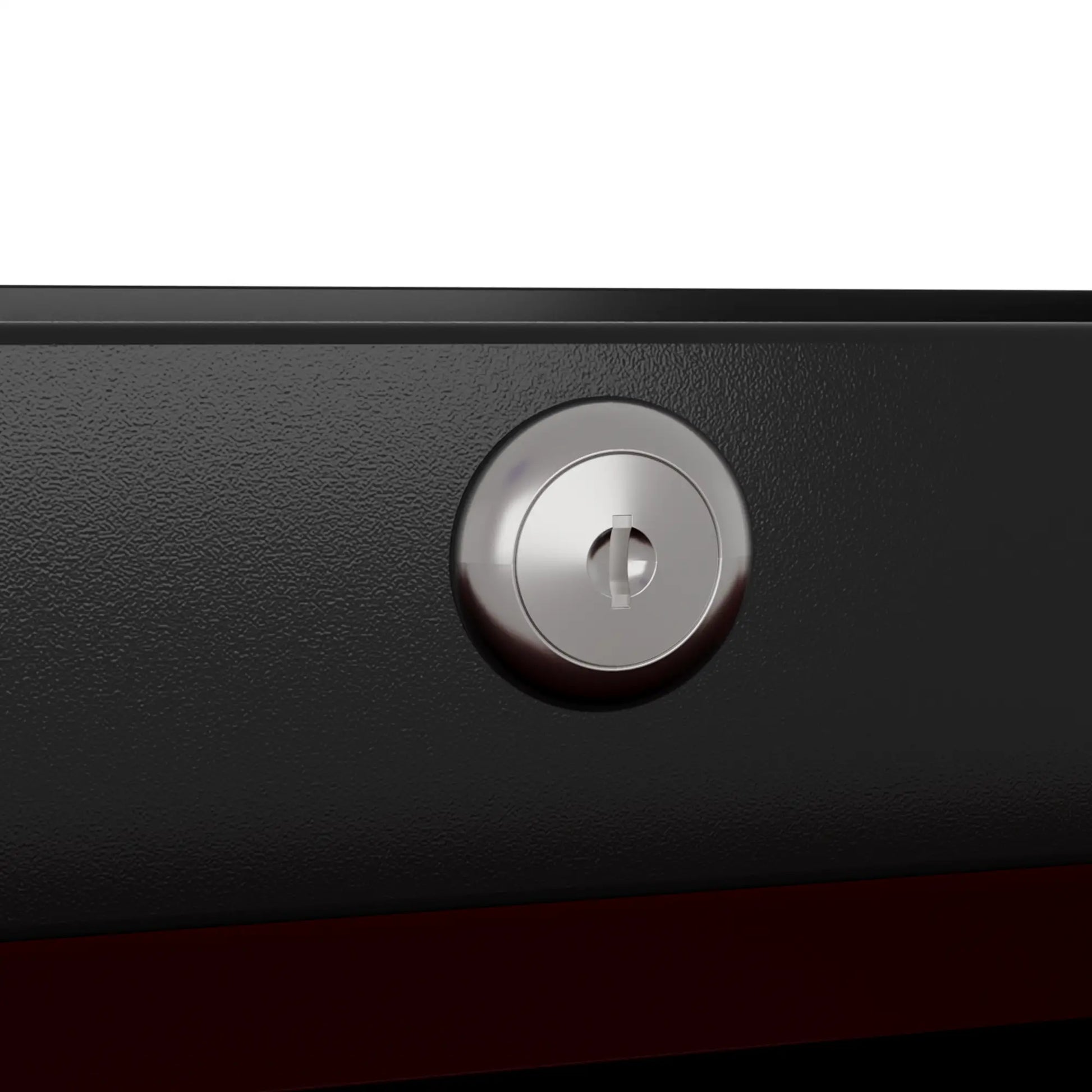 5 Drawer Roller Tool Chest, Lockable Toolbox, Storage Organizer, Black Red Tool Organizers at Gallery Canada