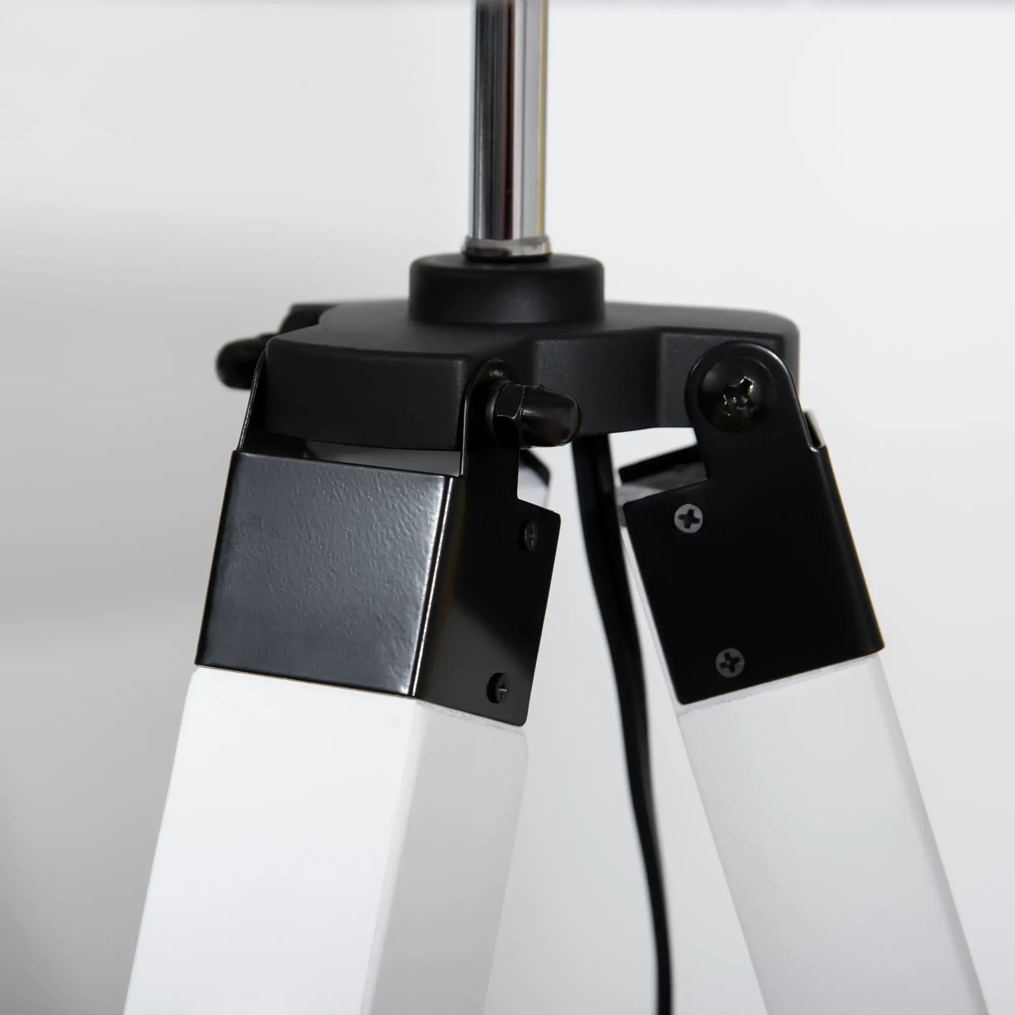 Adjustable Height Wooden Floor Lamp, E26 Base, and Grey, White Floor Lamps & Ceiling Fan Lights at Gallery Canada