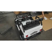 12V Camion Électrique 2 Places, Blanc