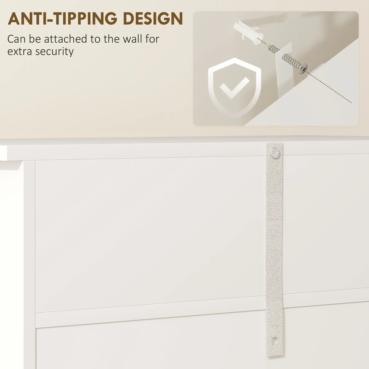 Freestanding Bathroom Cabinet, 2 Door, 2 Drawers, Adjustable Shelf, White Bathroom Cabinets at Gallery Canada