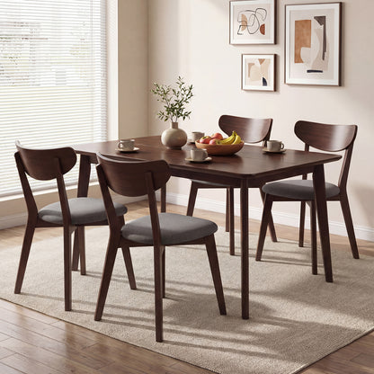 Rectangle Dining Table, 47", Seats 4-6, Walnut Dining Tables at Gallery Canada