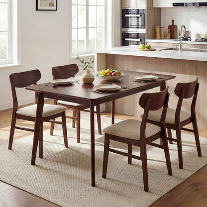 Rectangle Dining Table, 47", Seats 4-6, Walnut Dining Tables at Gallery Canada