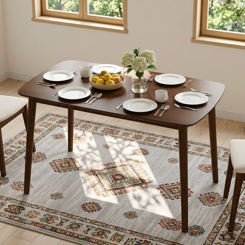 Rectangular Kitchen Table for Breakfast Nook, Coffee