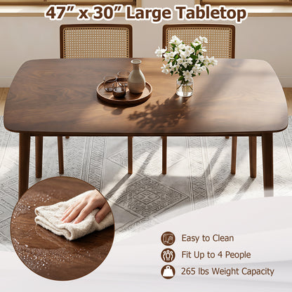 Rectangular Kitchen Table for Breakfast Nook, Coffee Dining Tables at Gallery Canada