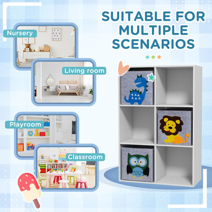 Toy Storage Organizer, 3 Nonwoven-Fabric Drawers, White Baby & Kids Storage at Gallery Canada