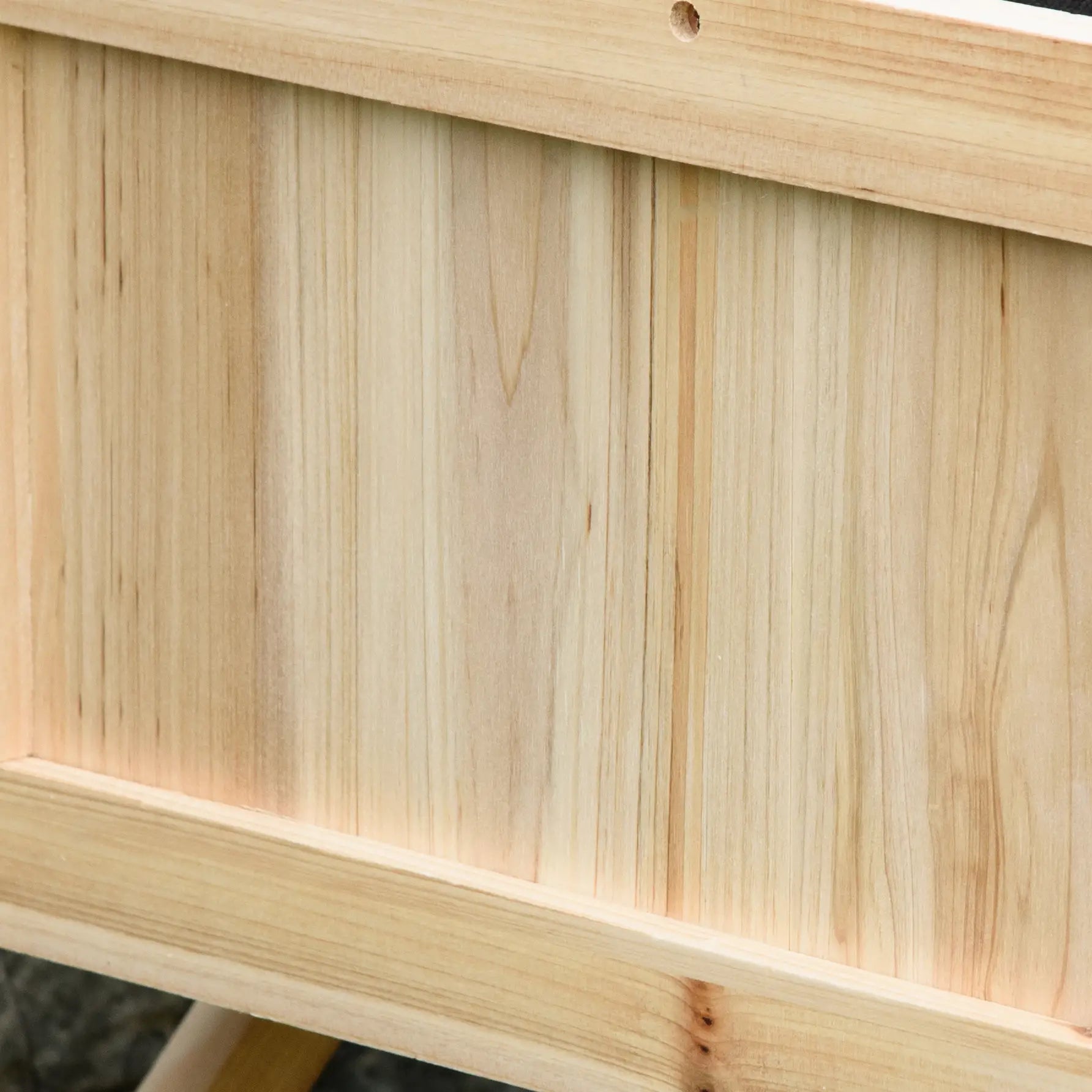 6 Pocket Raised Garden Bed, Elevated Wood Planter Box with Storage Shelf Elevated Garden Beds at Gallery Canada