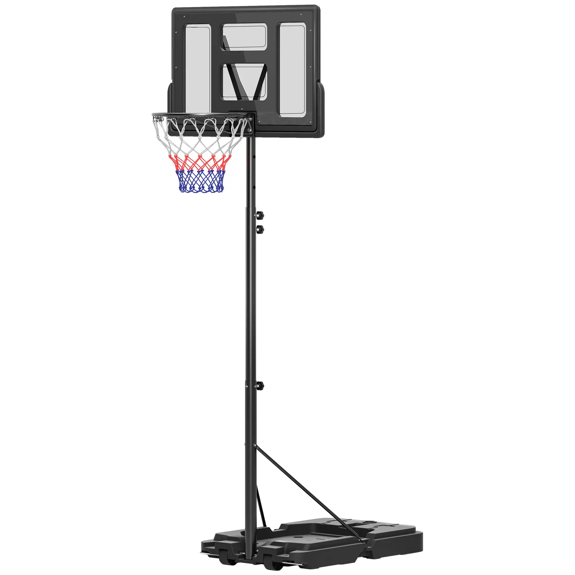 Portable Basketball Hoop, 7.5-10ft, 43