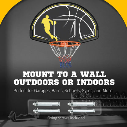 Wall Mounted Basketball Hoop, Mini Backboard for Kids and Adults Basketball at Gallery Canada
