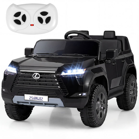 24V 4WD Electric Ride On Car, For Ages 3+, Black Powered Ride On Toys Black at Gallery Canada