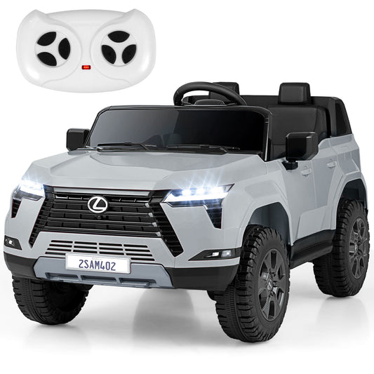 24V 4WD Ride On Car, Remote Control, Ages 3+, Gray Powered Ride On Toys Gray at Gallery Canada