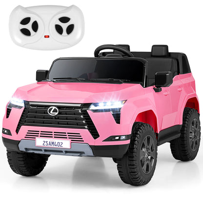 24V 4WD Ride On Car, Licensed Lexus GX550 Electric Vehicle, Pink Powered Ride On Toys at Gallery Canada
