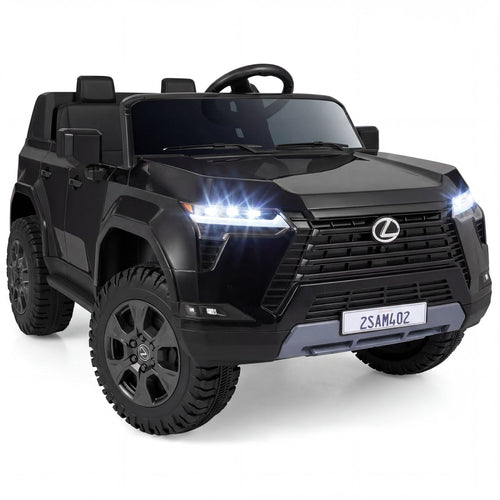24V 4WD Electric Ride On Car, For Ages 3+, Black